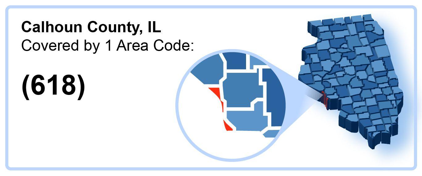 618_Area_Code_in_Calhoun_County_Illinois
